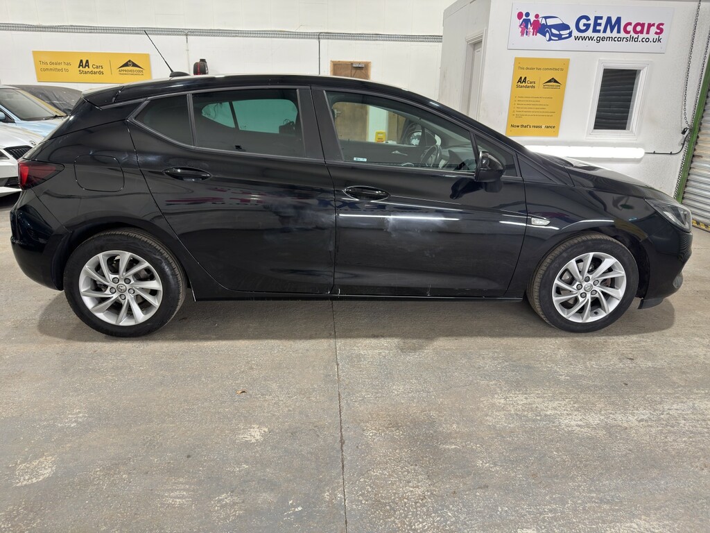 Vauxhall Astra Hatchback 1.2 Turbo Business Edition Nav 202020 VU20YJD Black #6