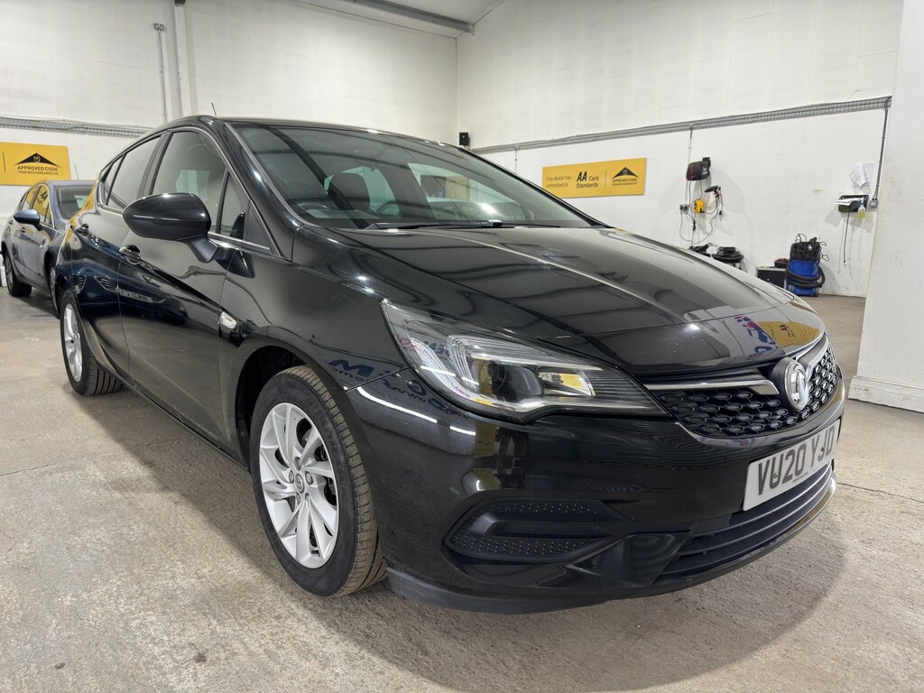 Vauxhall Astra Hatchback 1.2 Turbo Business Edition Nav 202020 VU20YJD Black #4