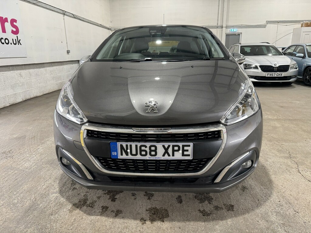 Peugeot 208 Hatchback 1.2 Puretech Tech Edition 201868 NU68XPE Grey #2