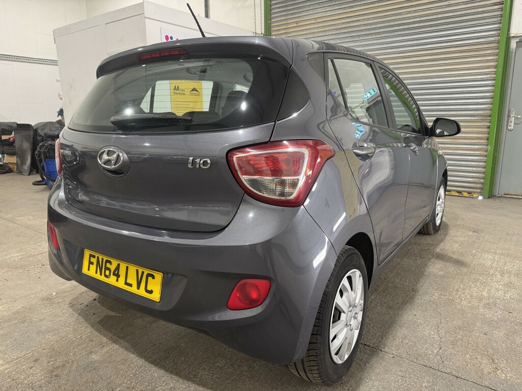 Hyundai I10 Hatchback 1.0 Se 201464 FN64LVC Grey #5