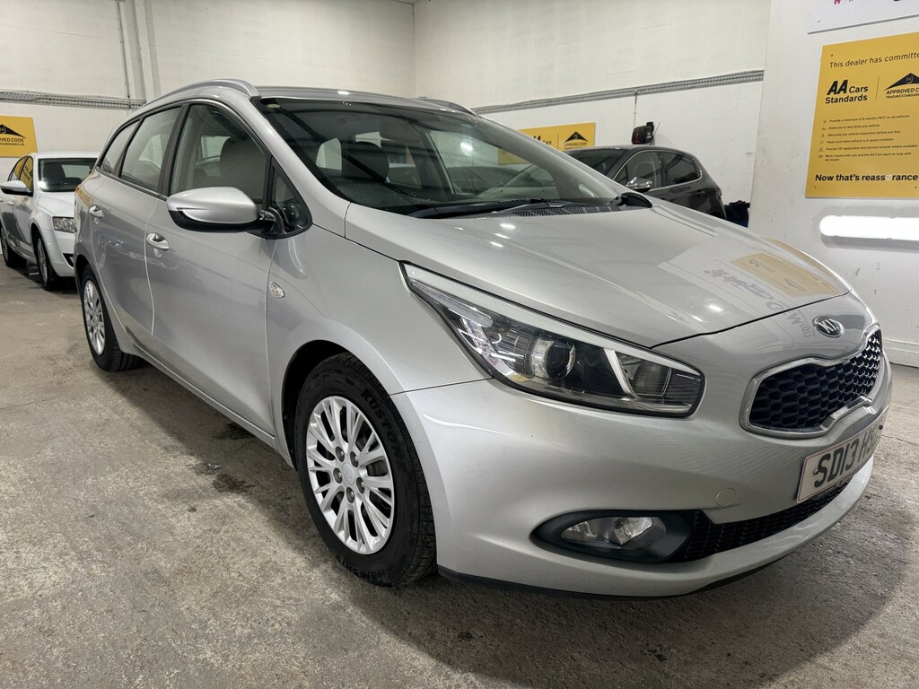 Kia Ceed Estate 1.4 Crdi Ecodynamics 1 201313 Silver #3