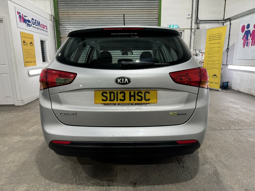 Kia Ceed Estate 1.4 Crdi Ecodynamics 1 201313 Silver #6