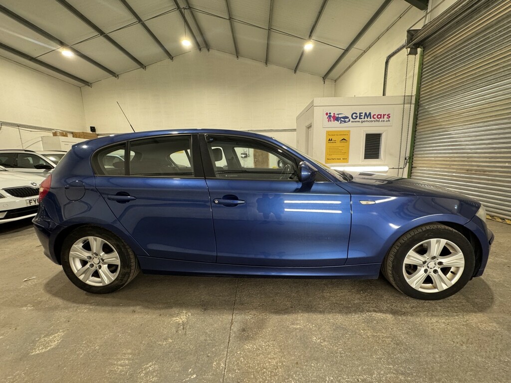 BMW 1 Series Hatchback 2.0 118D Se 201010 YF10OAH Blue #4