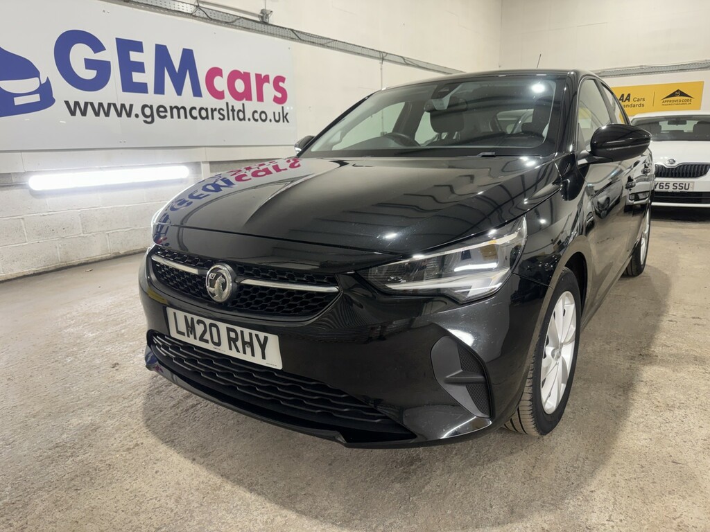 Vauxhall Corsa Hatchback 1.2 Se Premium 202020 Black
