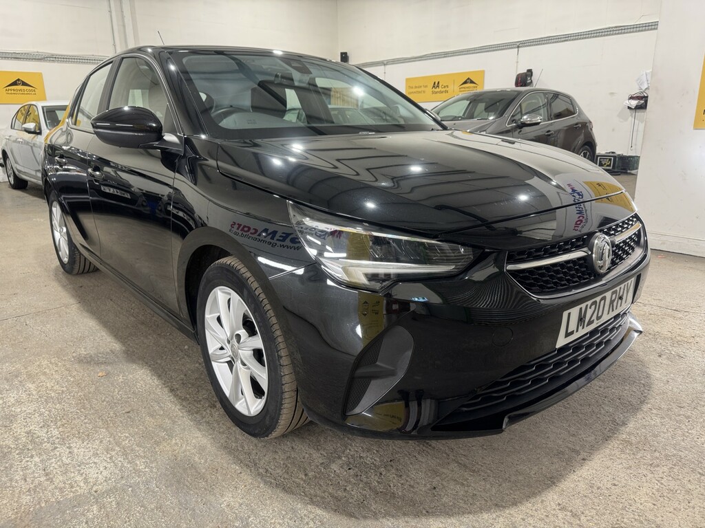 Vauxhall Corsa Hatchback 1.2 Se Premium 202020 LM20RHY Black #3