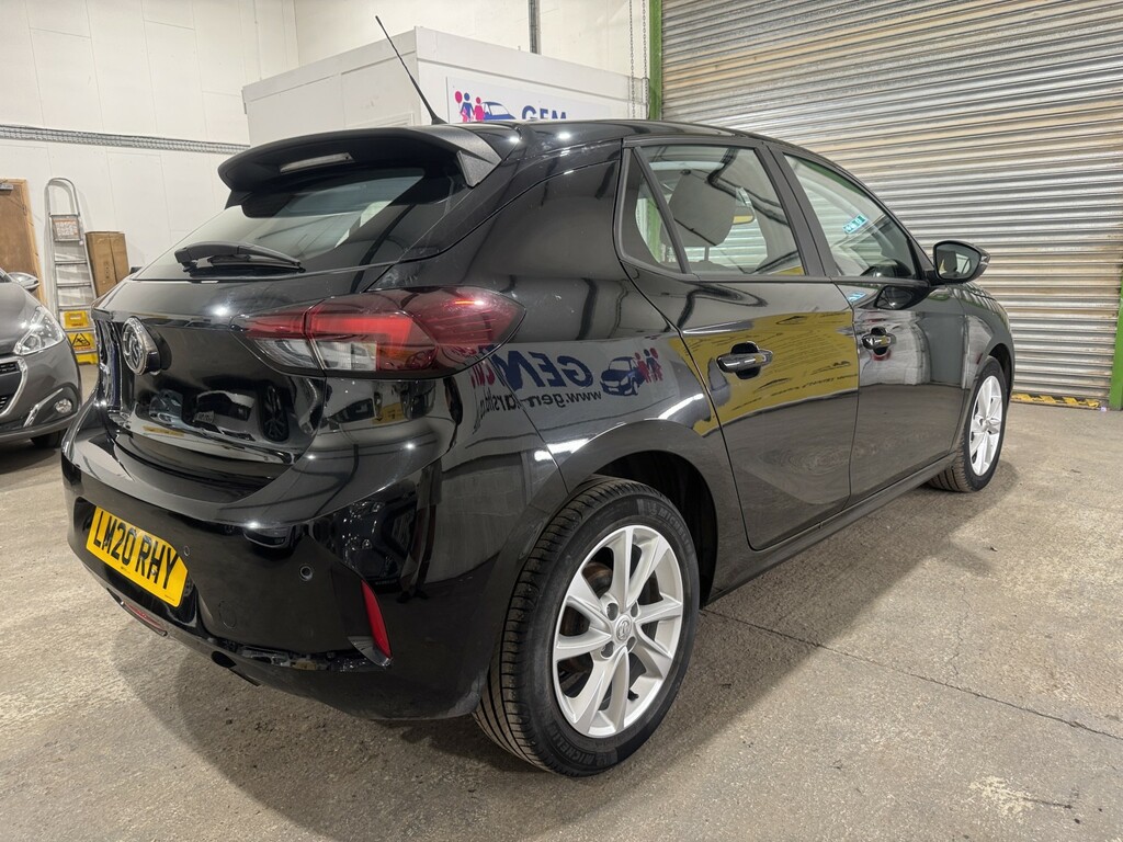 Vauxhall Corsa Hatchback 1.2 Se Premium 202020 LM20RHY Black #5