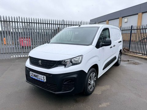 Peugeot Partner 1.5 Partner Professional CA23KHO White #3
