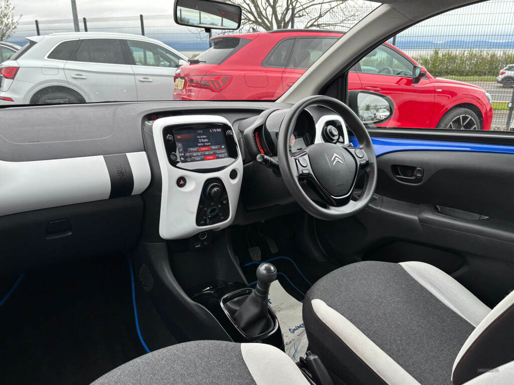 Citroen C1 1.0 Vti 72 Urban Ride XUI6990 Blue #6