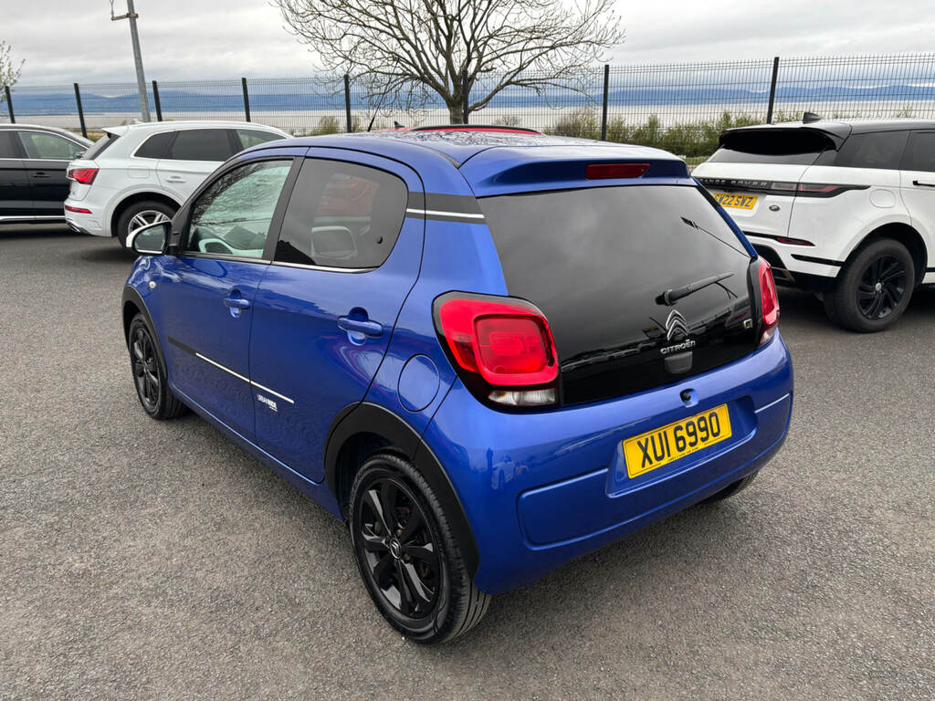 Citroen C1 1.0 Vti 72 Urban Ride XUI6990 Blue #4