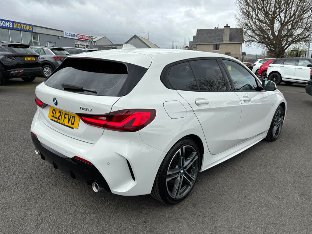 BMW 1 Series 118D M Sport SL21FVO White #4