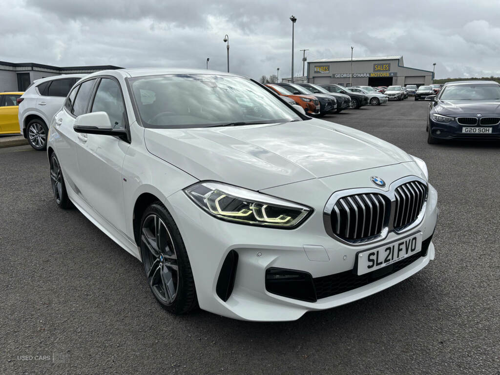 BMW 1 Series 118D M Sport SL21FVO White #3