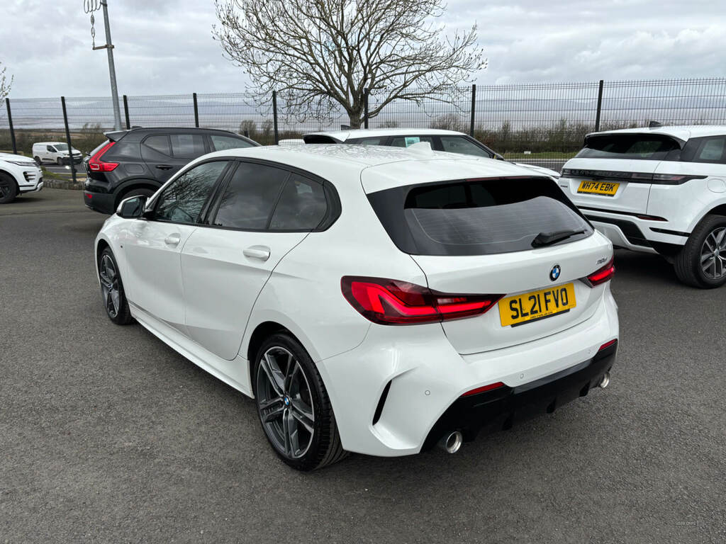 BMW 1 Series 118D M Sport SL21FVO White #5
