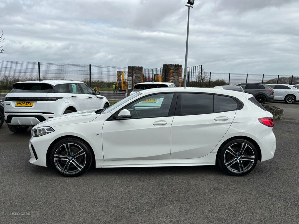 BMW 1 Series 118D M Sport SL21FVO White #6