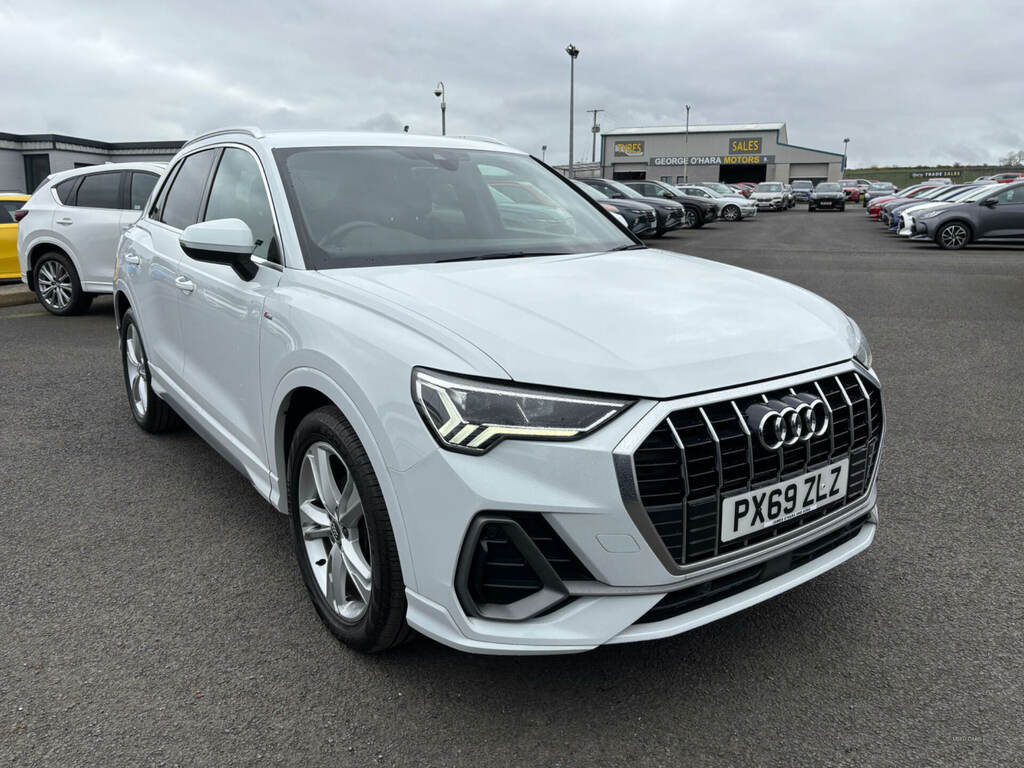 Audi Q3 35 Tdi S Line S Tronic PX69ZLZ White #3