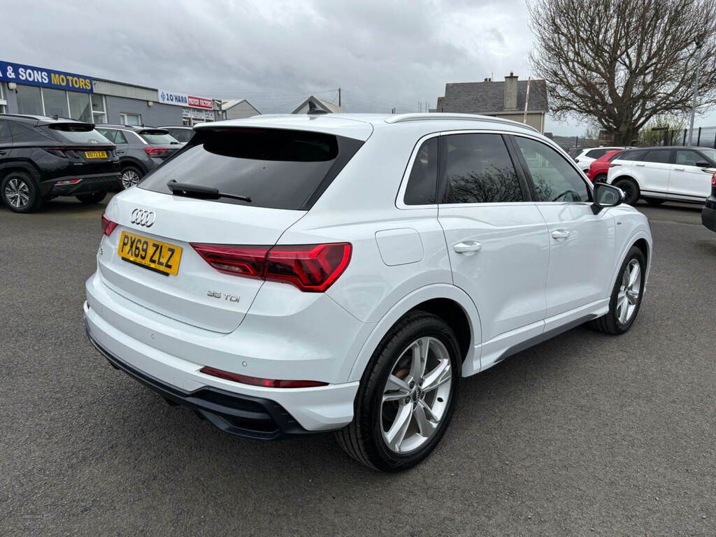 Audi Q3 35 Tdi S Line S Tronic PX69ZLZ White #4