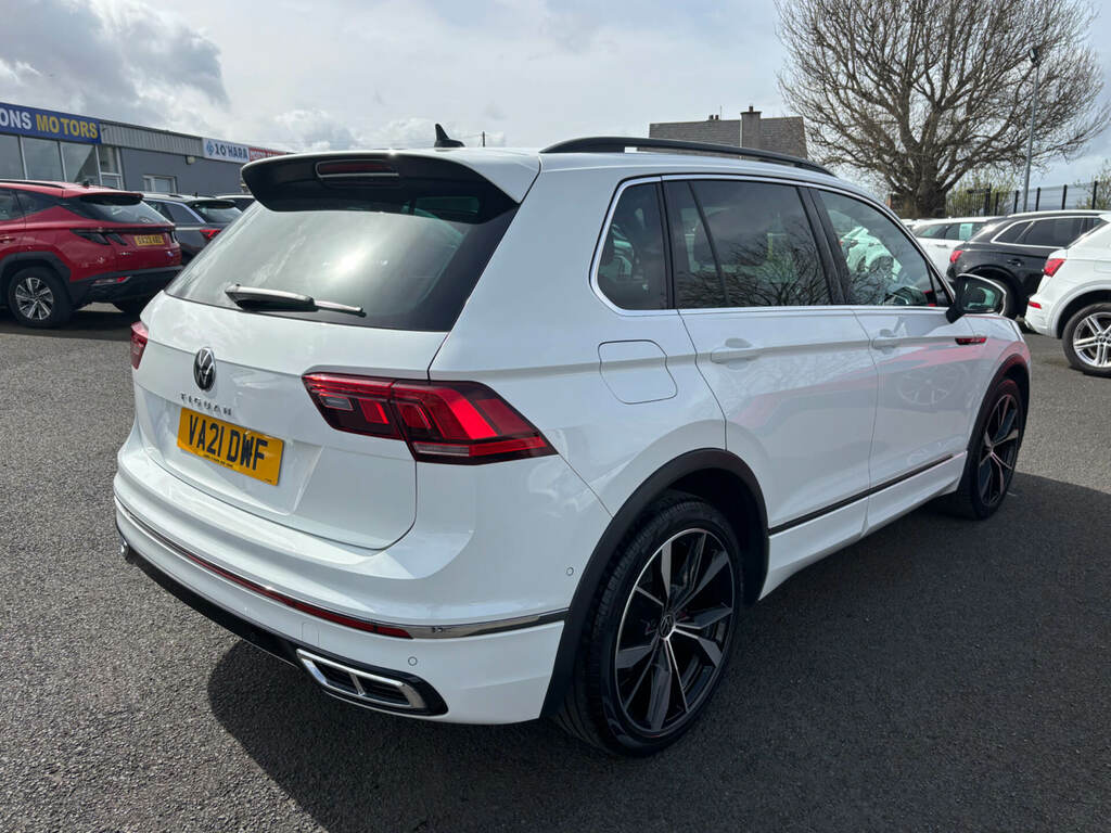 Volkswagen Tiguan 1.5 Tsi 150 R-line Dsg VA21DWF White #4
