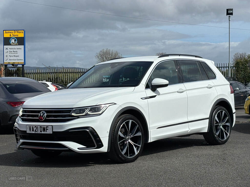 Volkswagen Tiguan 1.5 Tsi 150 R-line Dsg VA21DWF White #2