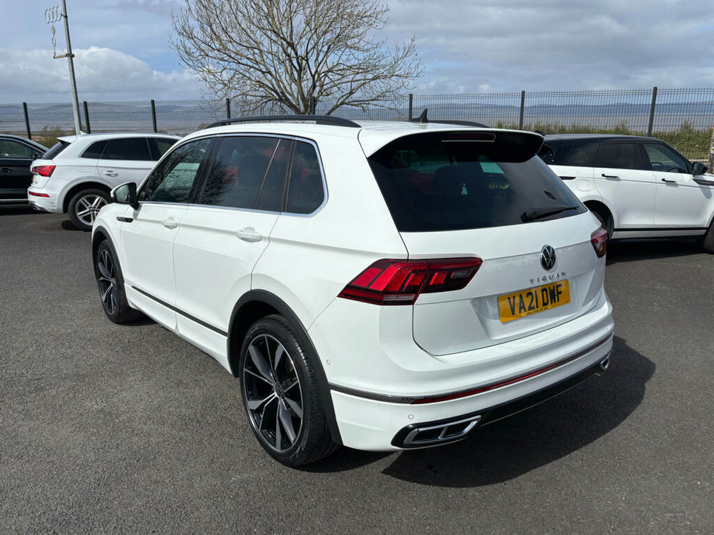 Volkswagen Tiguan 1.5 Tsi 150 R-line Dsg VA21DWF White #5