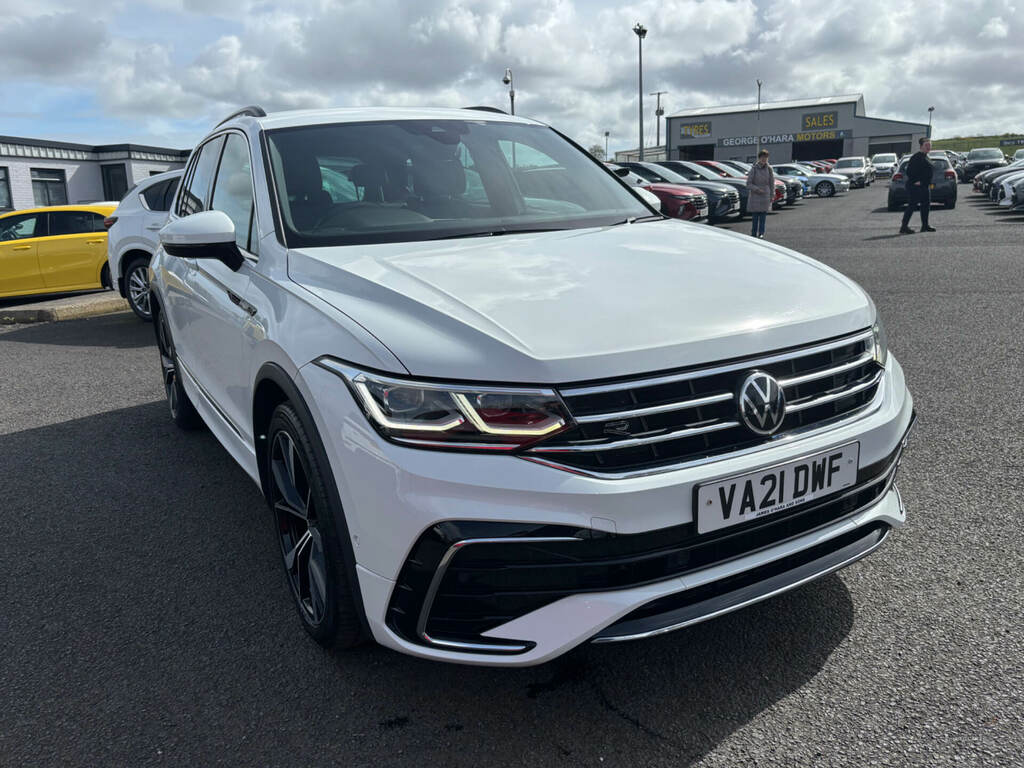 Volkswagen Tiguan 1.5 Tsi 150 R-line Dsg VA21DWF White #3