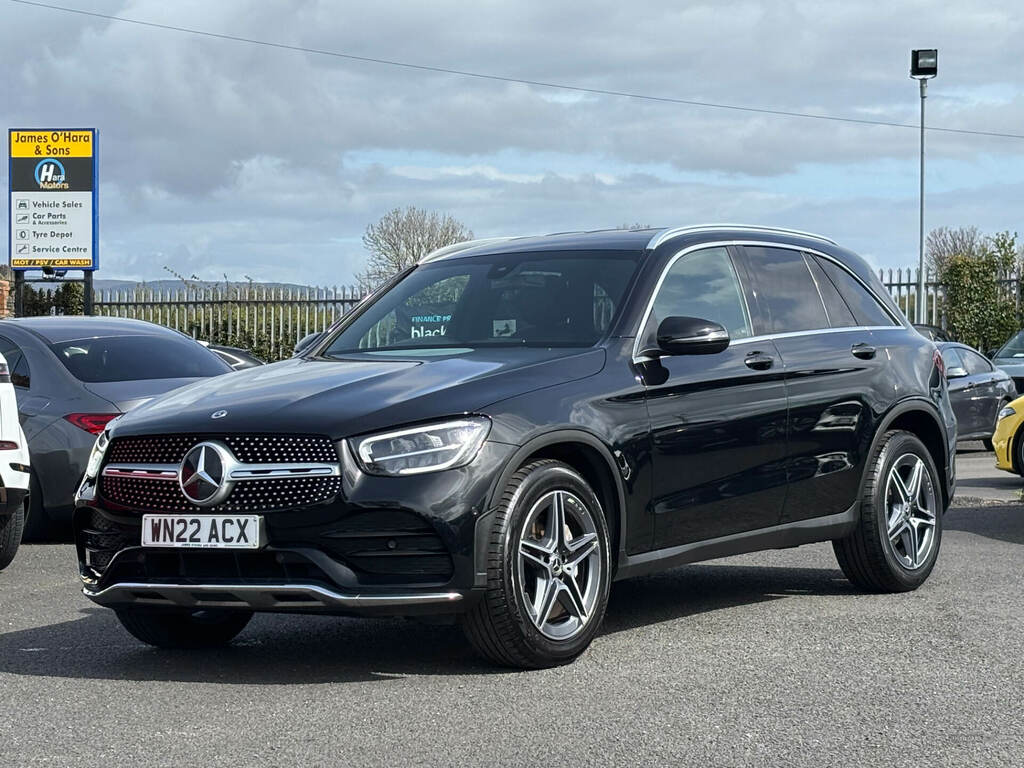Mercedes-Benz GLC Class Glc 220D 4Matic Amg Line 9G-tronic WN22ACX Black #2