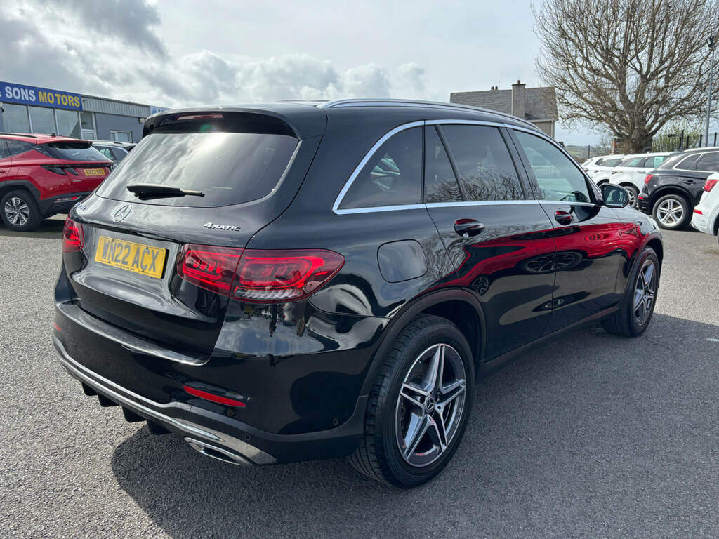 Mercedes-Benz GLC Class Glc 220D 4Matic Amg Line 9G-tronic WN22ACX Black #4