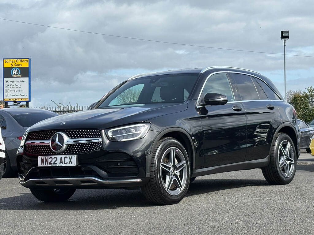 Mercedes-Benz GLC Class Glc 220D 4Matic Amg Line 9G-tronic Black