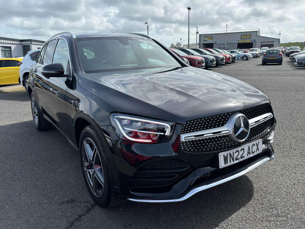 Mercedes-Benz GLC Class Glc 220D 4Matic Amg Line 9G-tronic WN22ACX Black #3