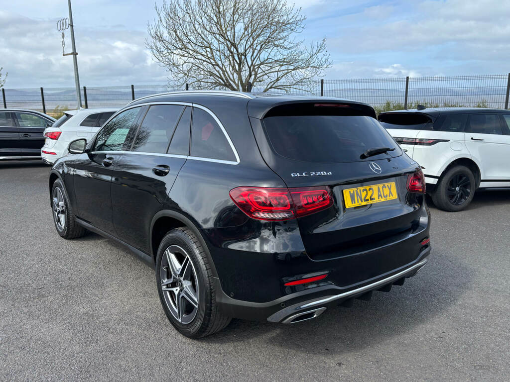 Mercedes-Benz GLC Class Glc 220D 4Matic Amg Line 9G-tronic WN22ACX Black #5