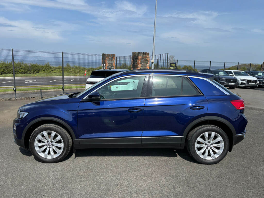 Volkswagen T-Roc 1.5 Tsi Evo Se Dsg WRZ4198 Blue #5