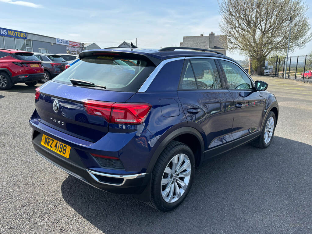 Volkswagen T-Roc 1.5 Tsi Evo Se Dsg WRZ4198 Blue #3