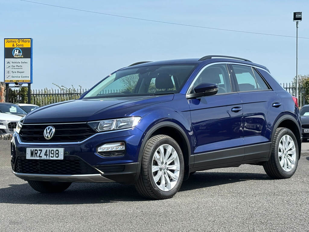 Volkswagen T-Roc 1.5 Tsi Evo Se Dsg Blue