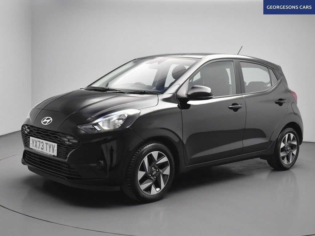 Hyundai I10 Advance Hatchback Black #4