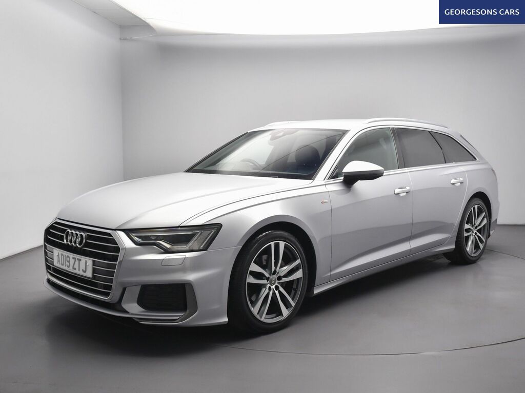 Audi A6 Avant Tdi 40 S Line AD19ZTJ Silver #4