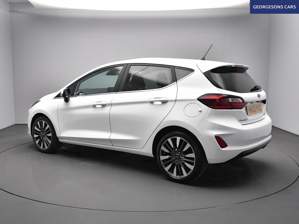 Ford Fiesta Ecoboost Mhev Titanium X MH23PCZ White #2