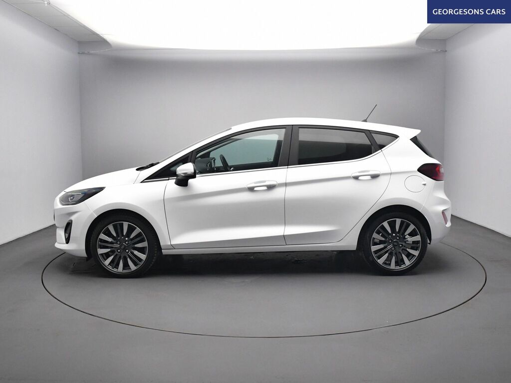 Ford Fiesta Ecoboost Mhev Titanium X MH23PCZ White #3