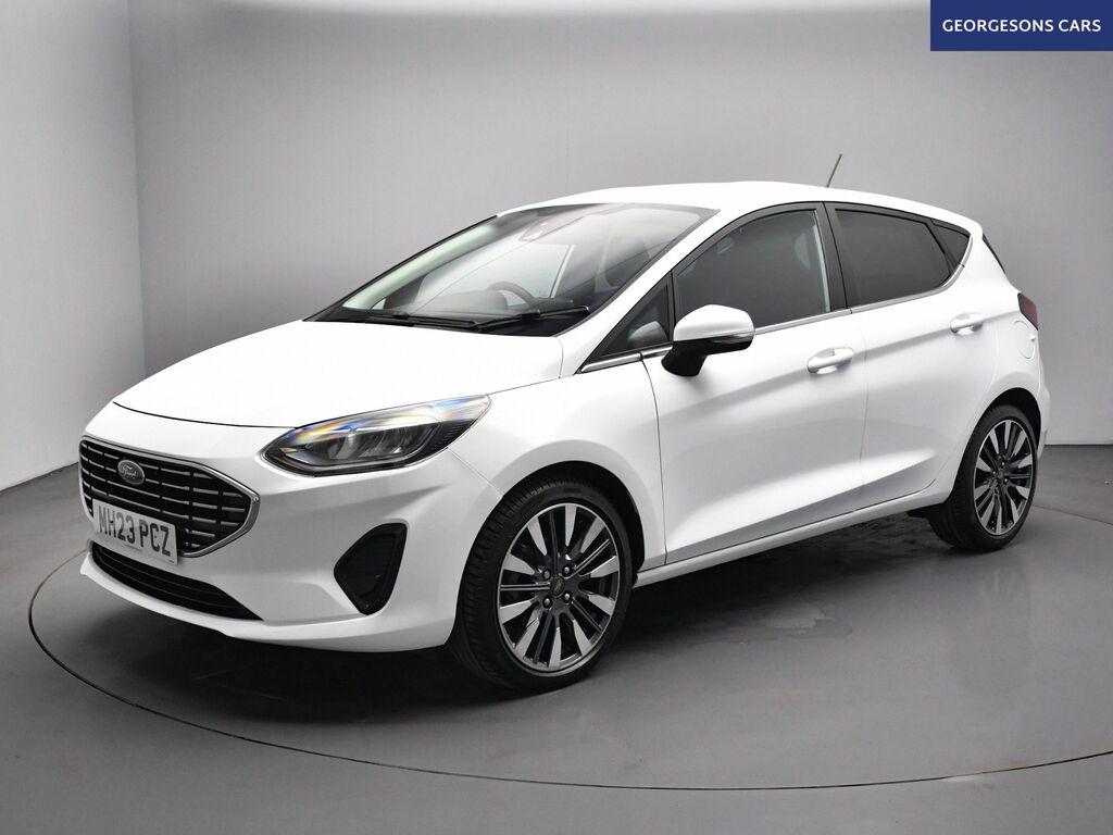 Ford Fiesta Ecoboost Mhev Titanium X MH23PCZ White #4