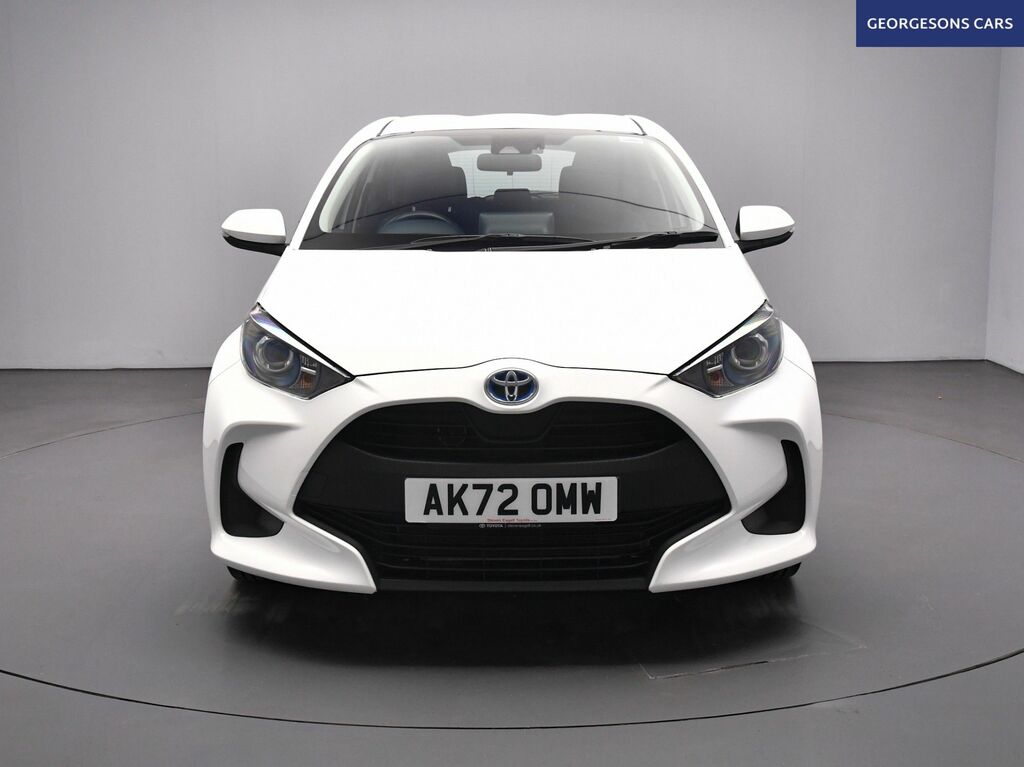 Toyota Yaris Vvt-h Icon Hatchback AK72OMW White #5
