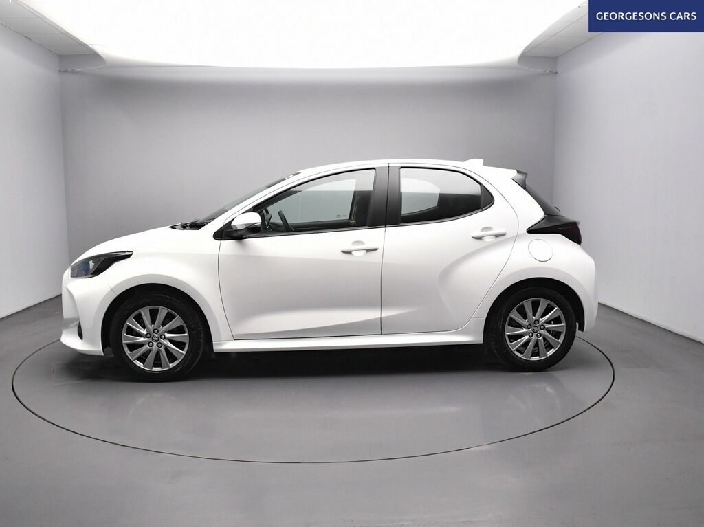 Toyota Yaris Vvt-h Icon Hatchback AK72OMW White #3