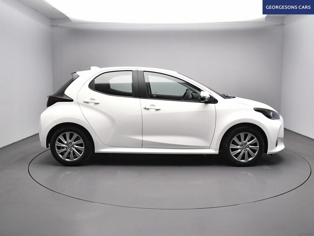 Toyota Yaris Vvt-h Icon Hatchback AK72OMW White #6