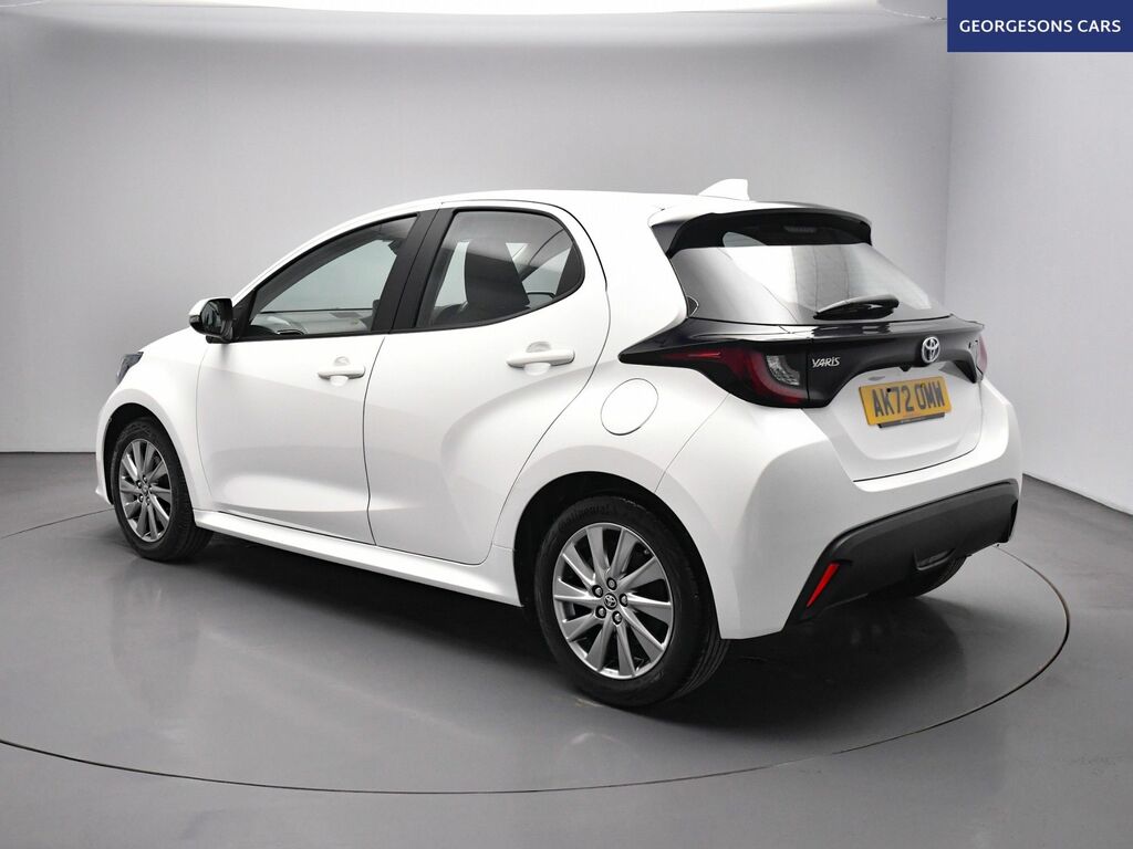 Toyota Yaris Vvt-h Icon Hatchback AK72OMW White #2