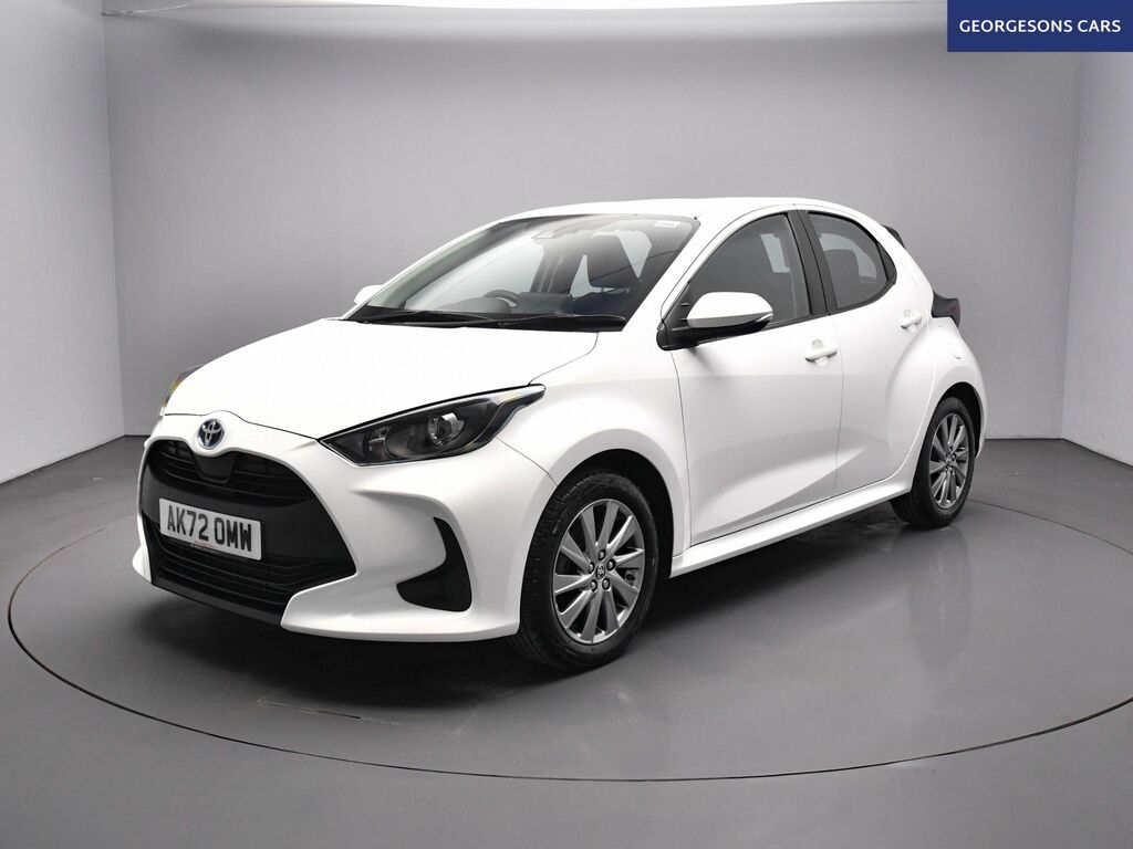 Toyota Yaris Vvt-h Icon Hatchback AK72OMW White #4