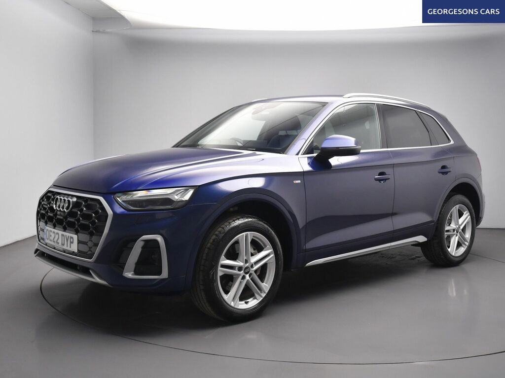 Audi Q5 Tfsi 45 S Line OE22DYP Blue #4