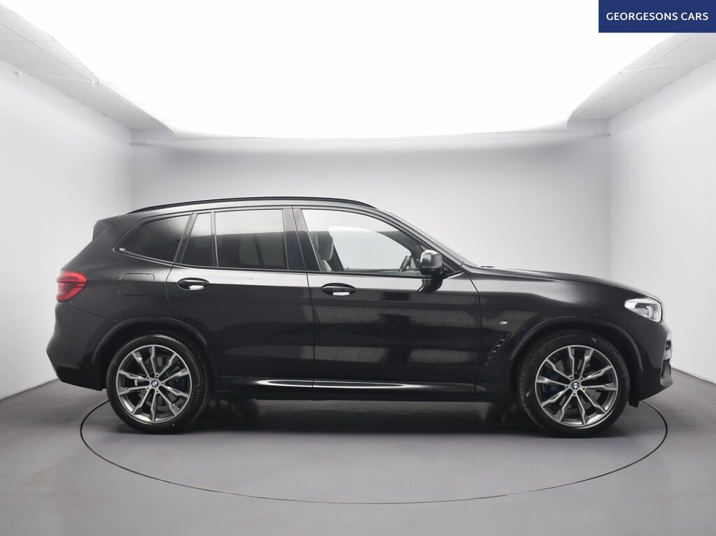 BMW X3 30D M Sport Suv DU68ZWR Black #5