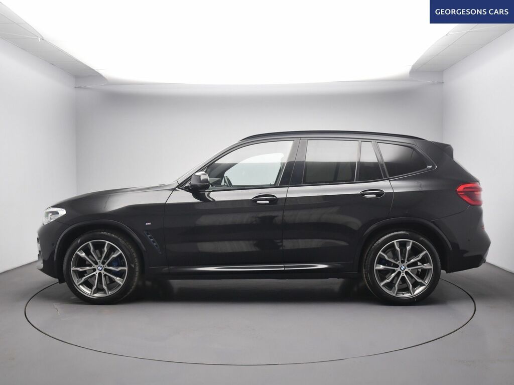 BMW X3 30D M Sport Suv DU68ZWR Black #2