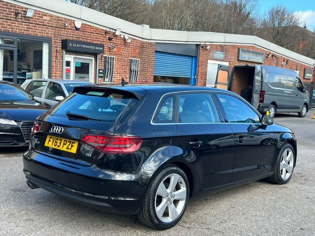 Audi A3 2.0 Tdi Sport Sportback Black #3