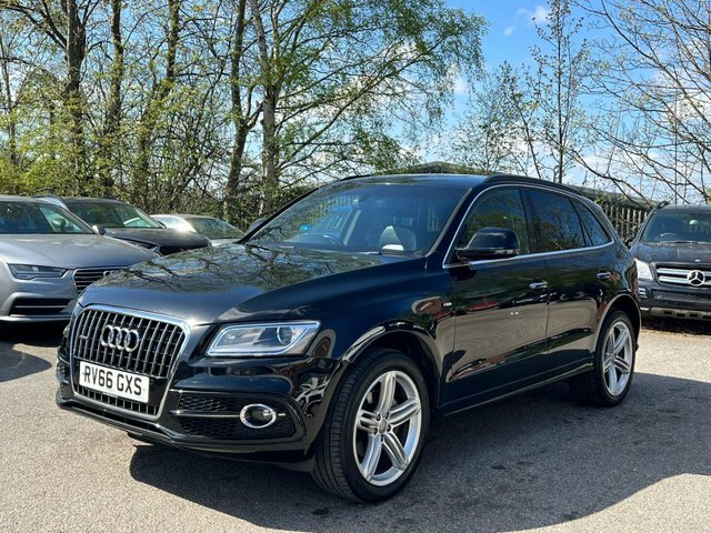 Audi Q5 2.0 Tdi S Line RV66GXS Black #2