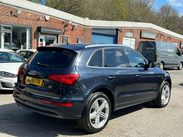 Audi Q5 2.0 Tdi S Line BC15FTK Blue #3