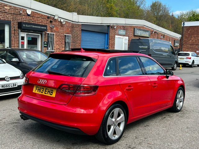 Audi A3 1.4 Tfsi Sport Sportback Red #3