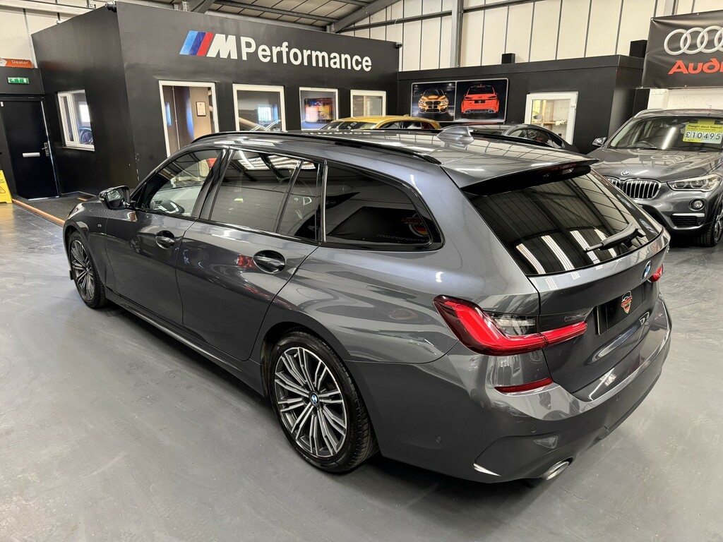 BMW 3 Series Estate 2.0 320D M Sport Touring 202121 FV21WNE Grey #2
