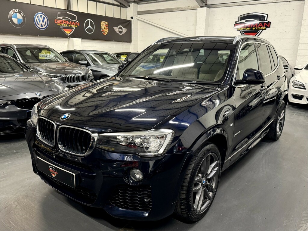 BMW X3 Suv 2.0 X3 Xdrive20d M Sport 201666 Black